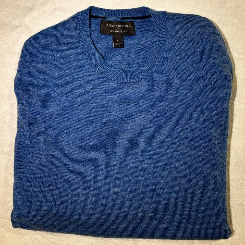 Men’s creek sweater in blue